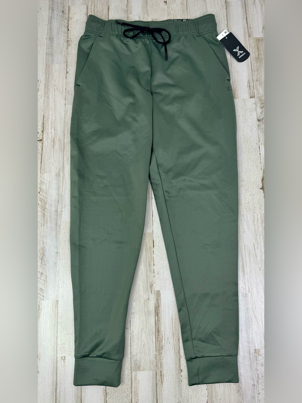 Xersion Mid Rise Quick-Dri Jogger Women's Size Small Zipper Pockets